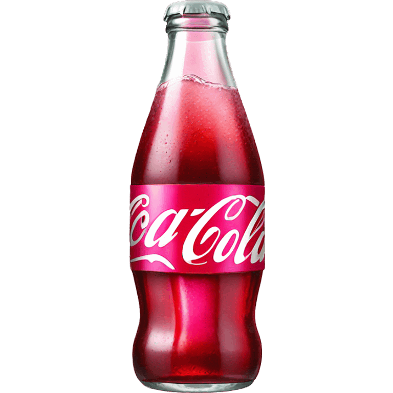 pink coca cola emoji