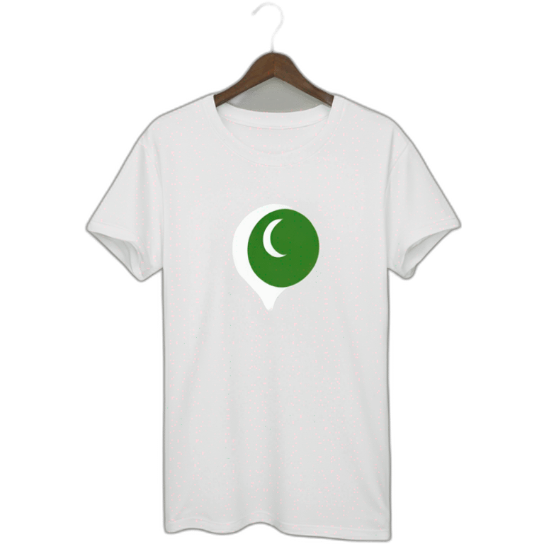 Algerian t-shirt emoji