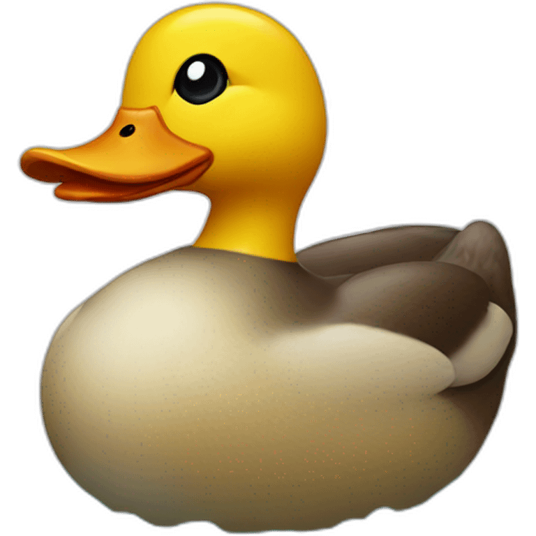 Bath duck emoji