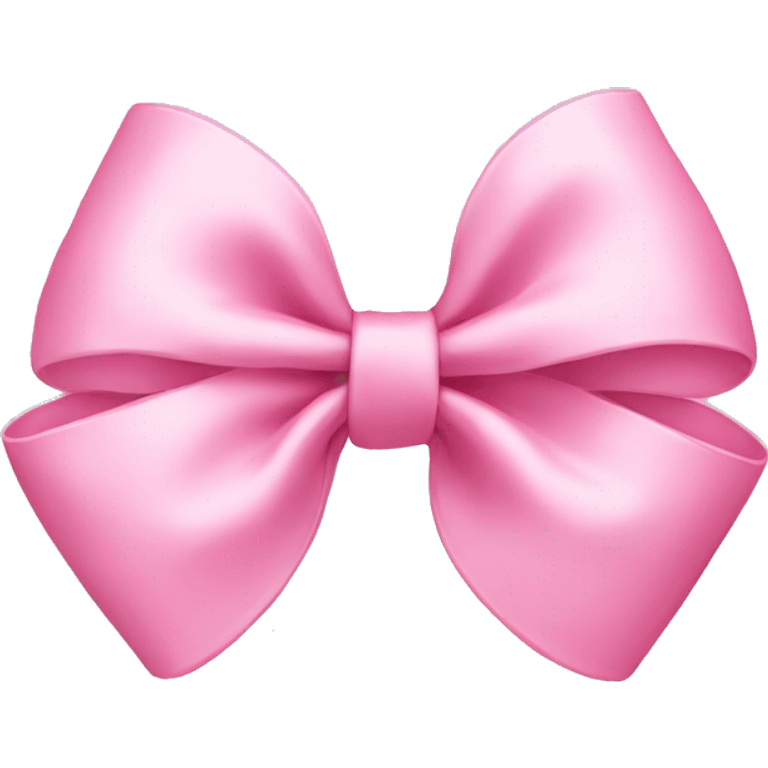 Baby pink bow emoji