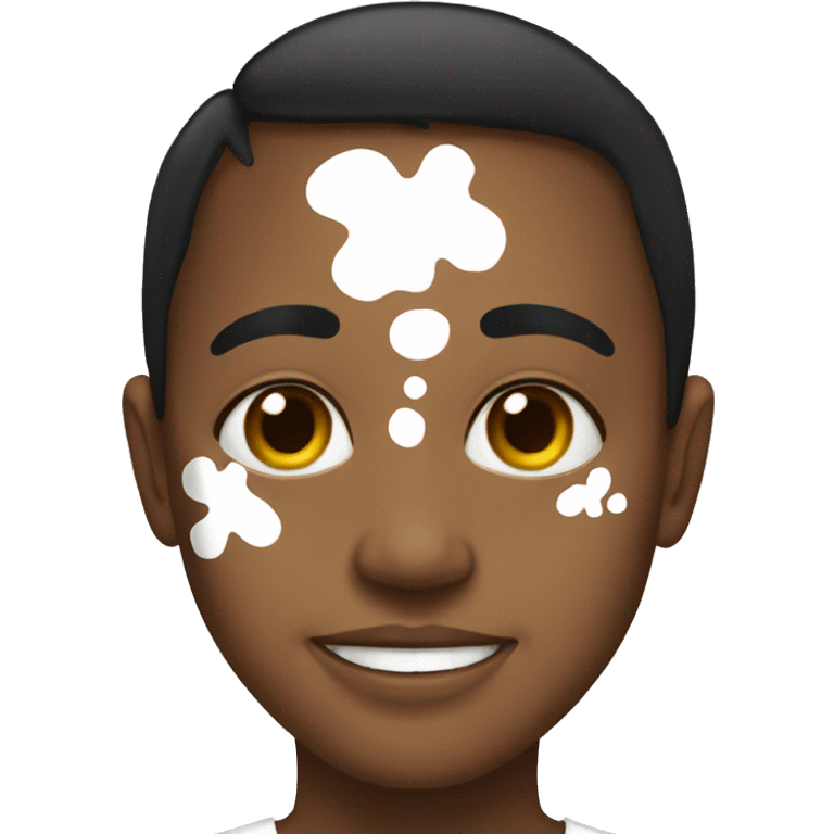 vitiligo emoji