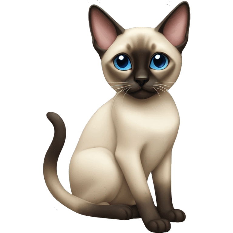 Siamese cat  emoji