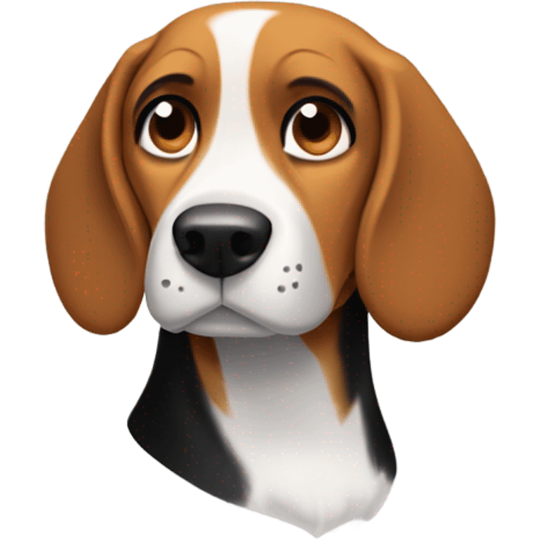 Beagle named arrow emoji