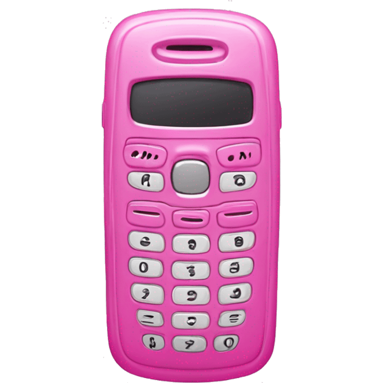 pink flip phone 2000s y2k emoji