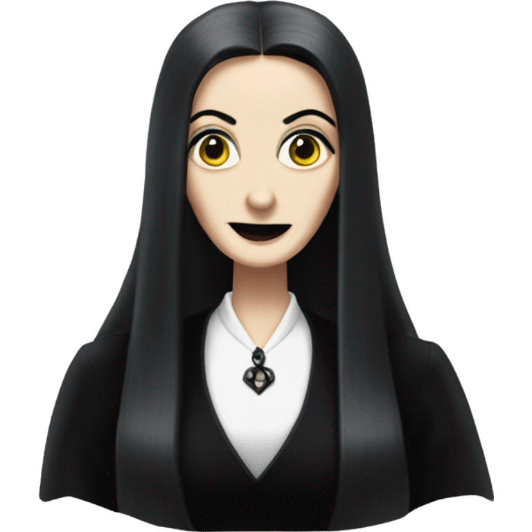 Morticia Addams emoji