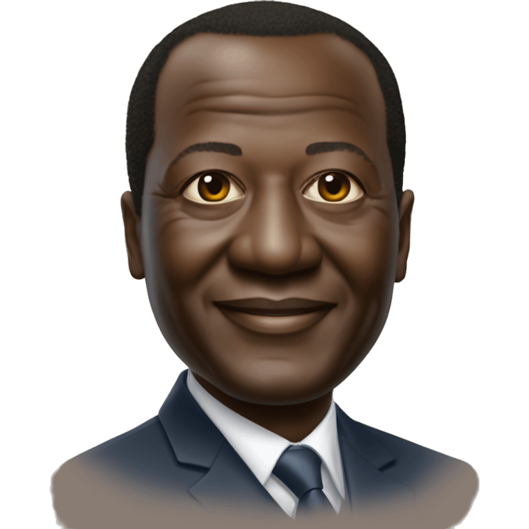 Alassane Ouattara, Président de la Côte d'Ivoire emoji