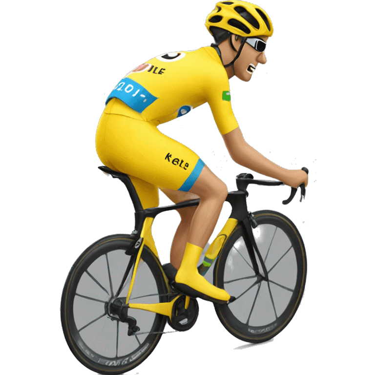 Tour de France yellow jersey emoji