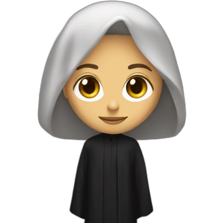 macron avec une abaya emoji