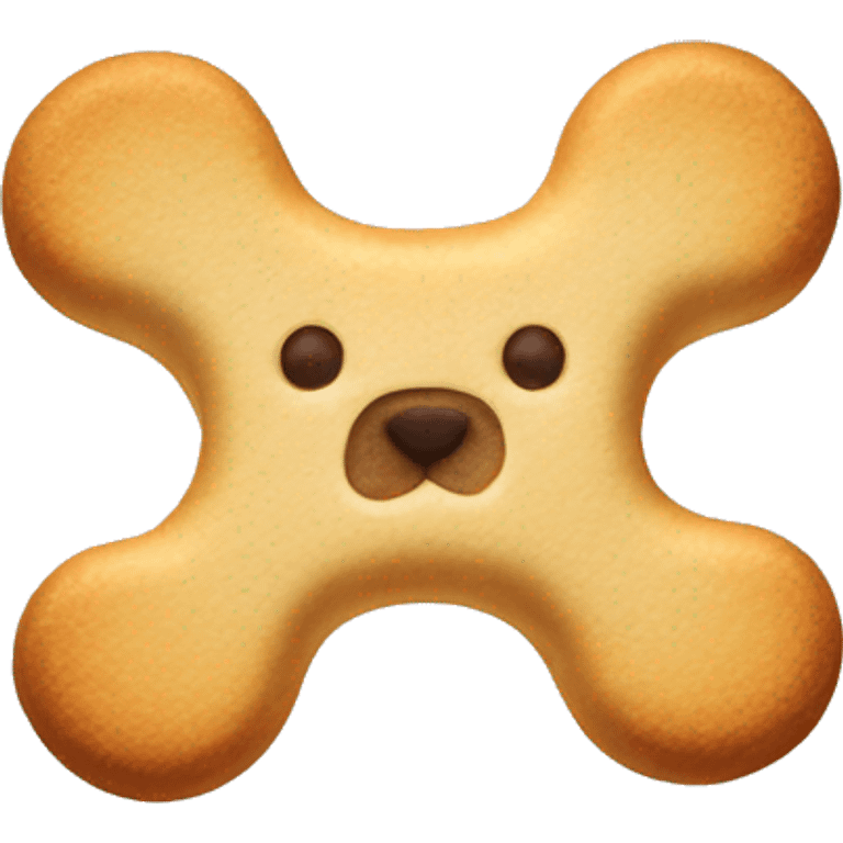 bone shaped dog biscuit emoji