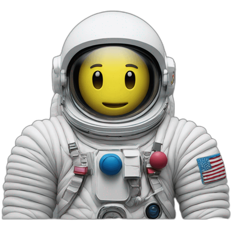 astronaut by KAWS emoji