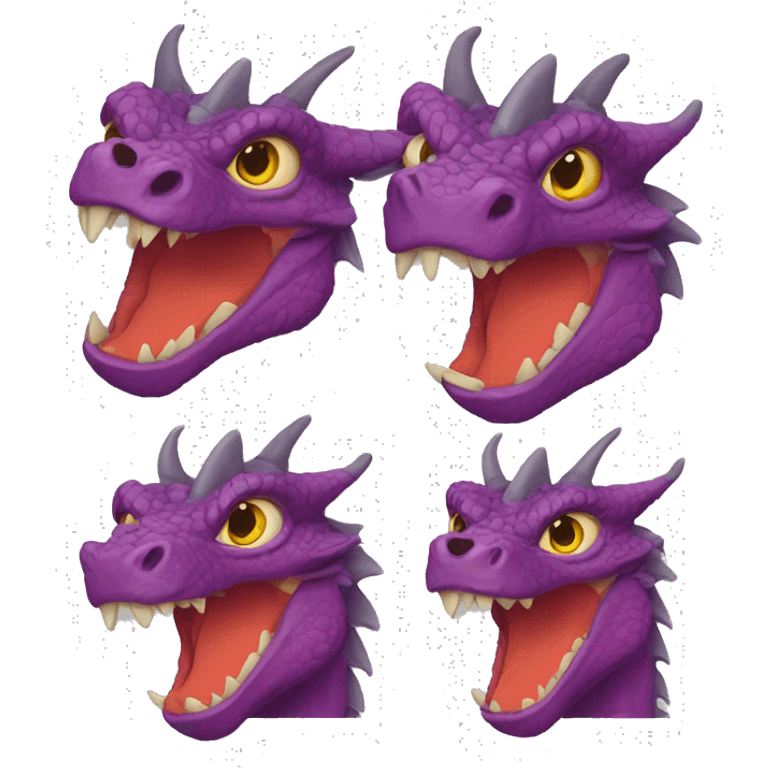 dragon with three head’s emoji