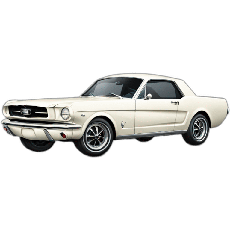 1966 mustang coupe emoji