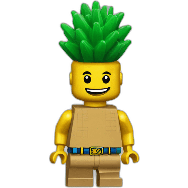 Lego spiky emoji