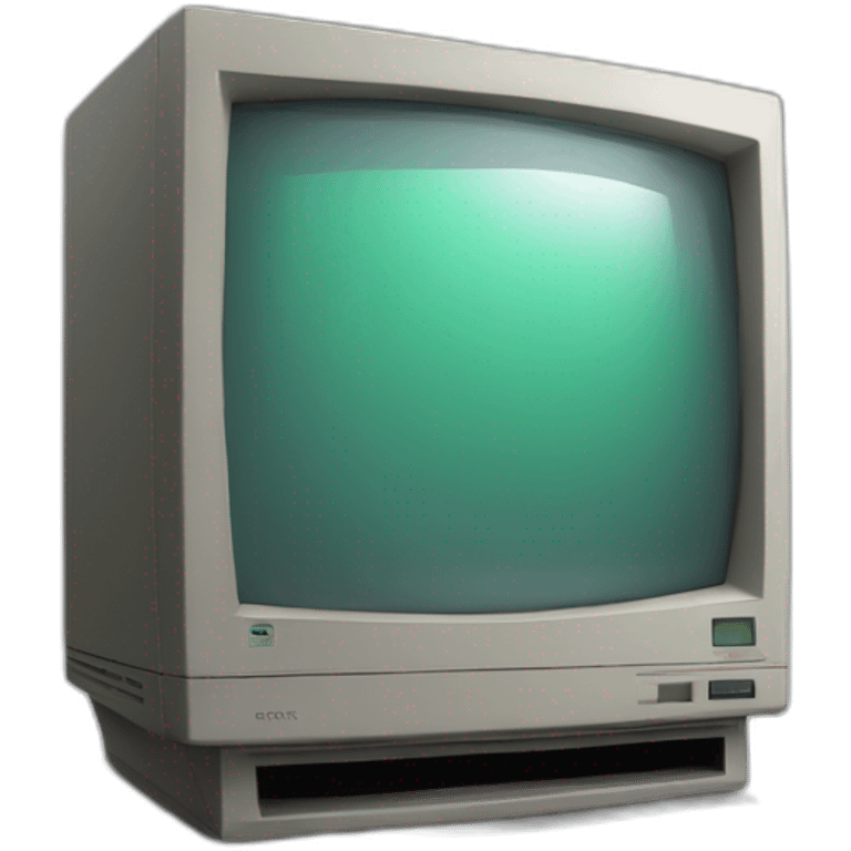 Old sony crt monitor emoji