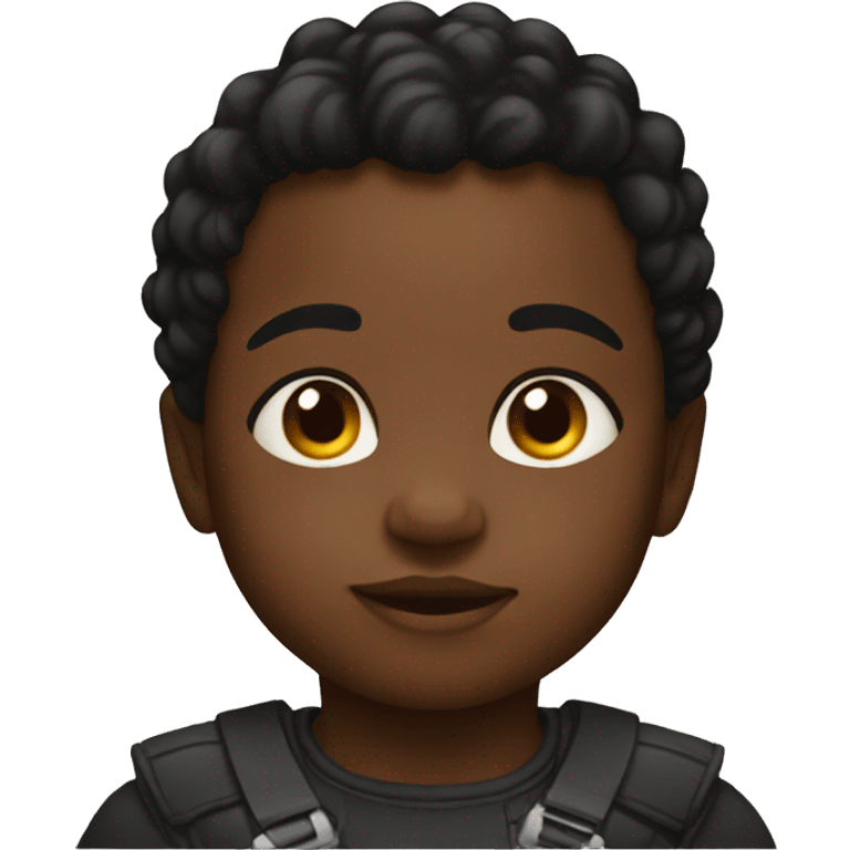 STRONG BLACK BABY emoji