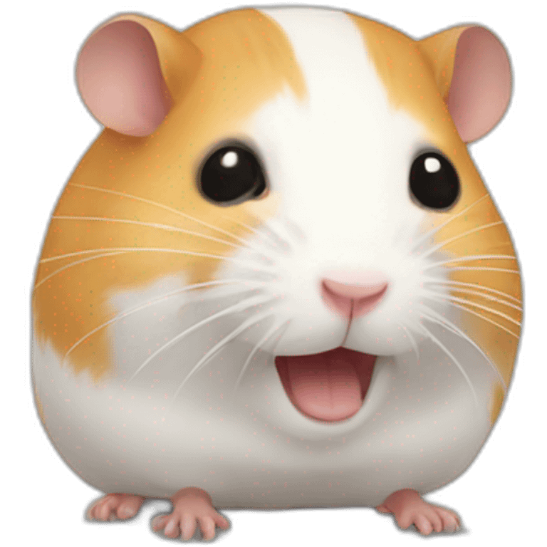 Hamster malade emoji