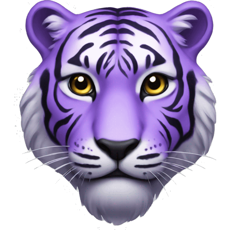 purple tiger emoji