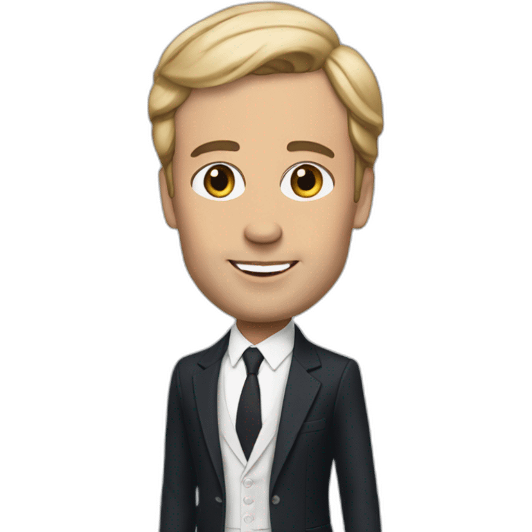 Make Macron look like a Barbie emoji