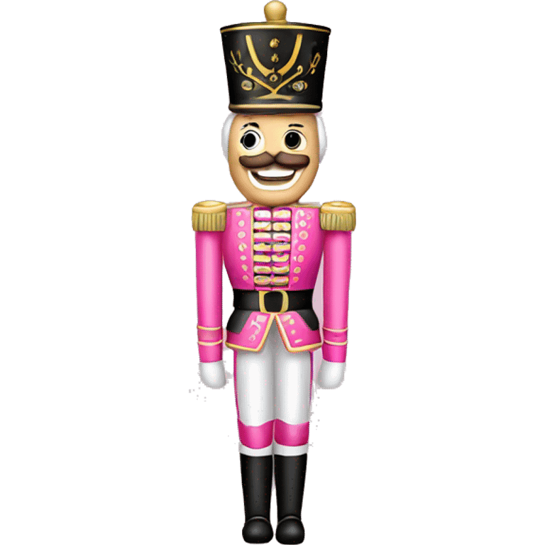 Pink nutcracker  emoji