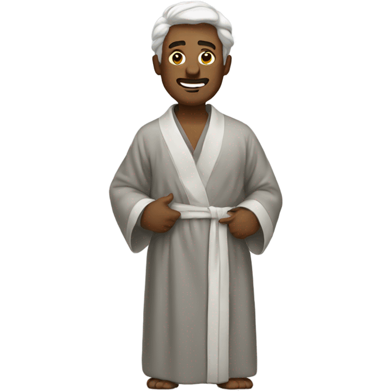 Man in robe emoji