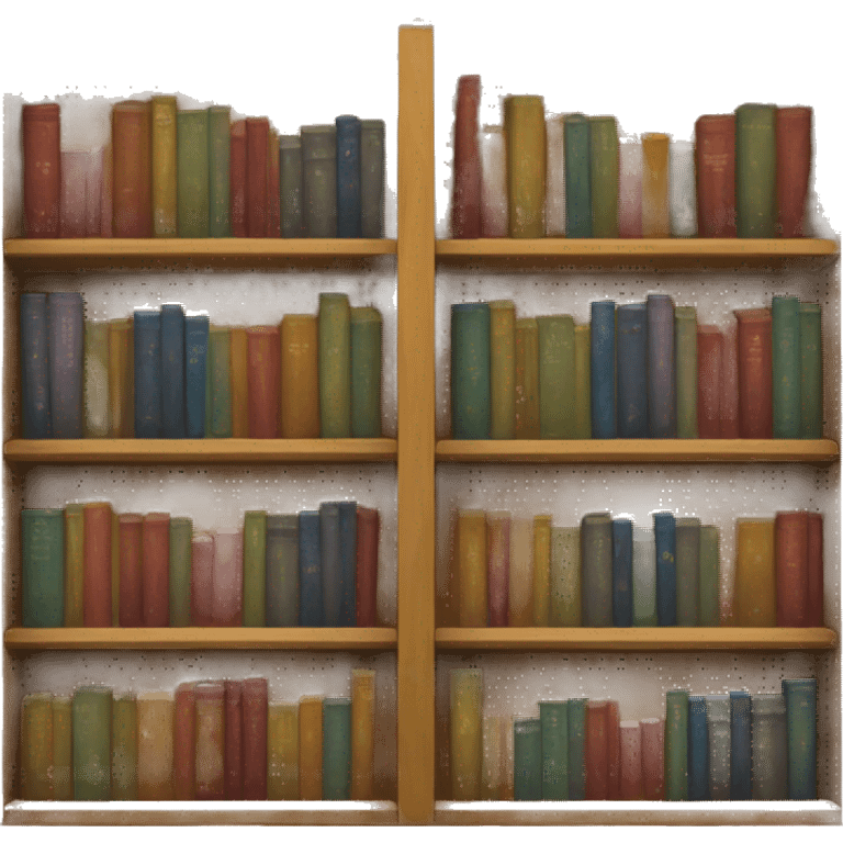 Bookcase emoji