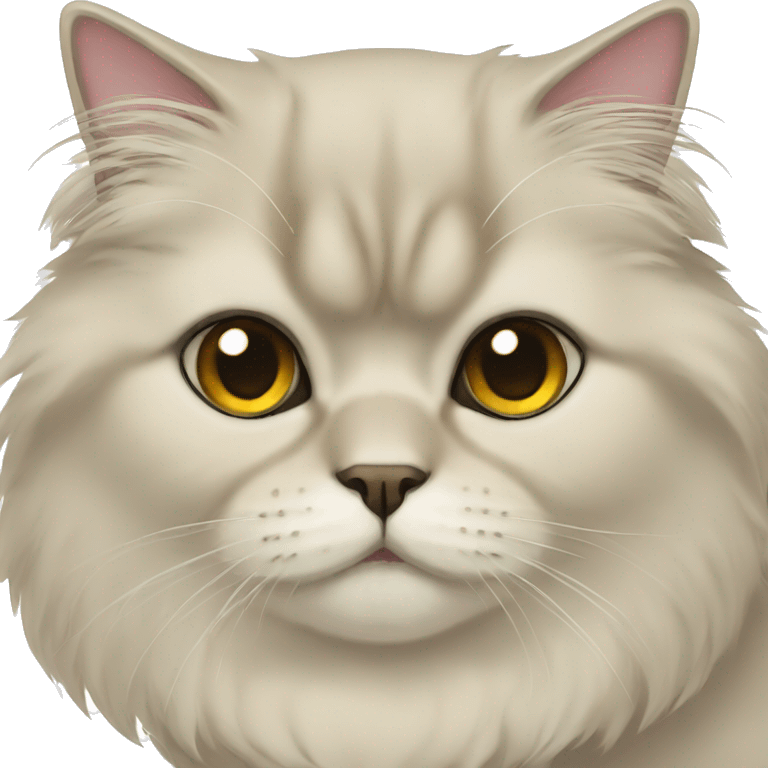 Persian cat emoji