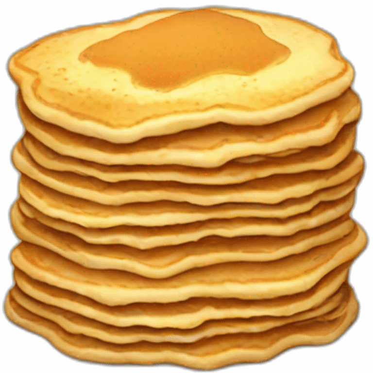 Rock pancake emoji