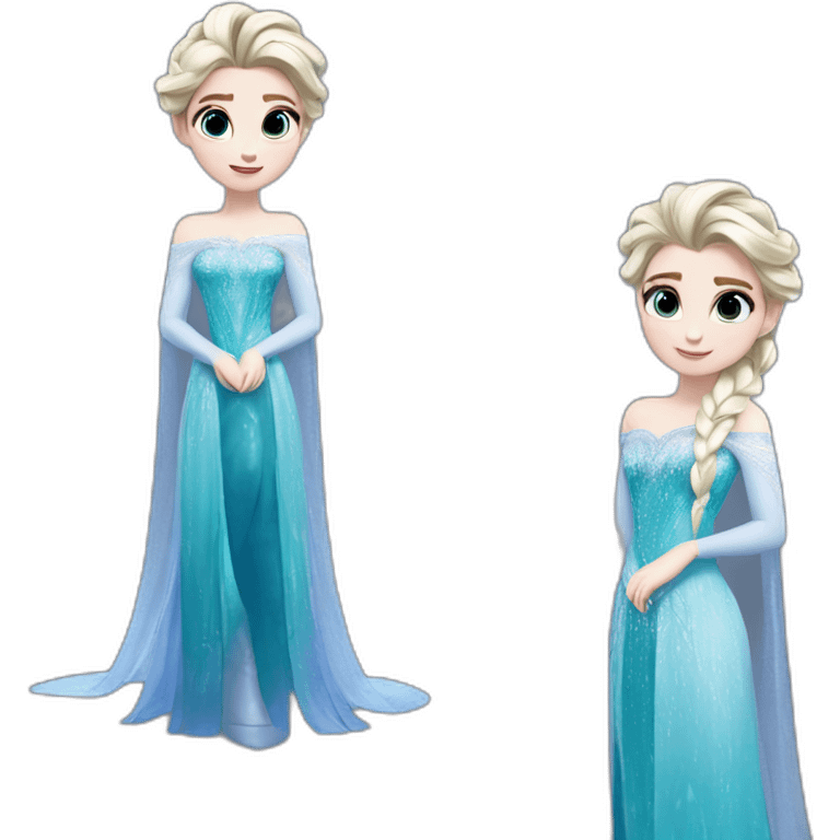 Elsa ice magical ice powers emoji