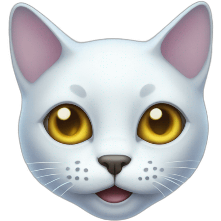 Ghost cat emoji