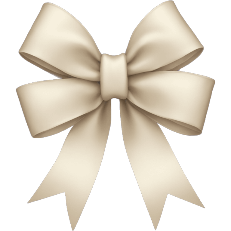 Christmas bow emoji