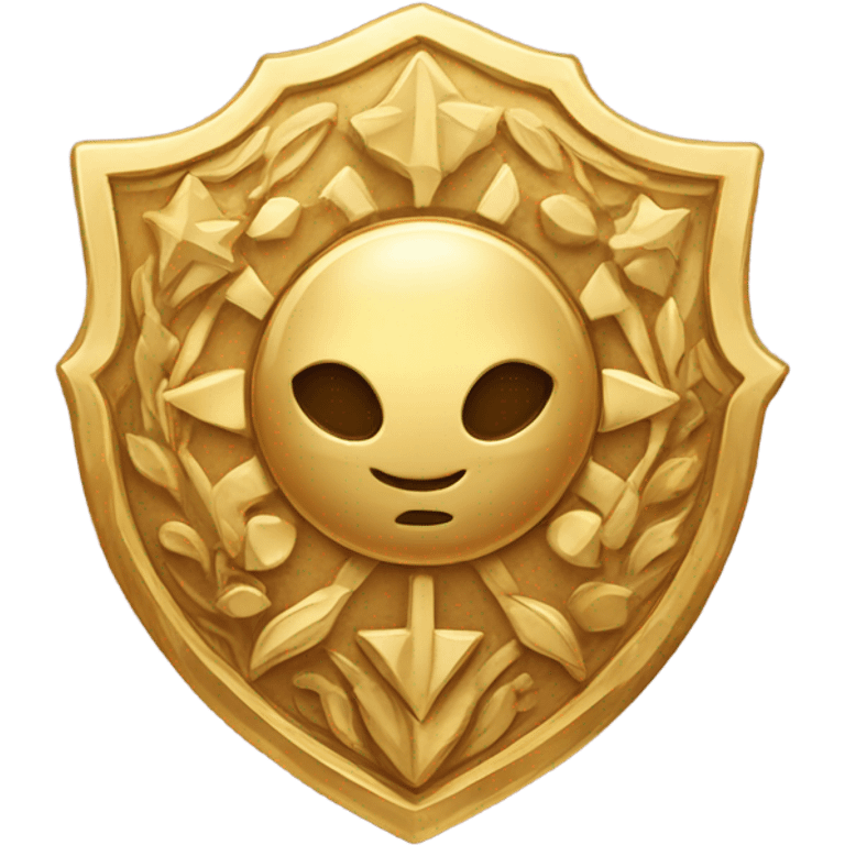 golden badge emoji