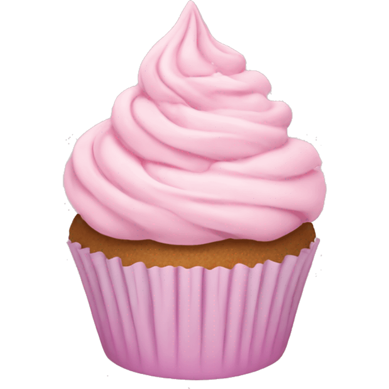 pastel pink Christmas cupcakes  emoji