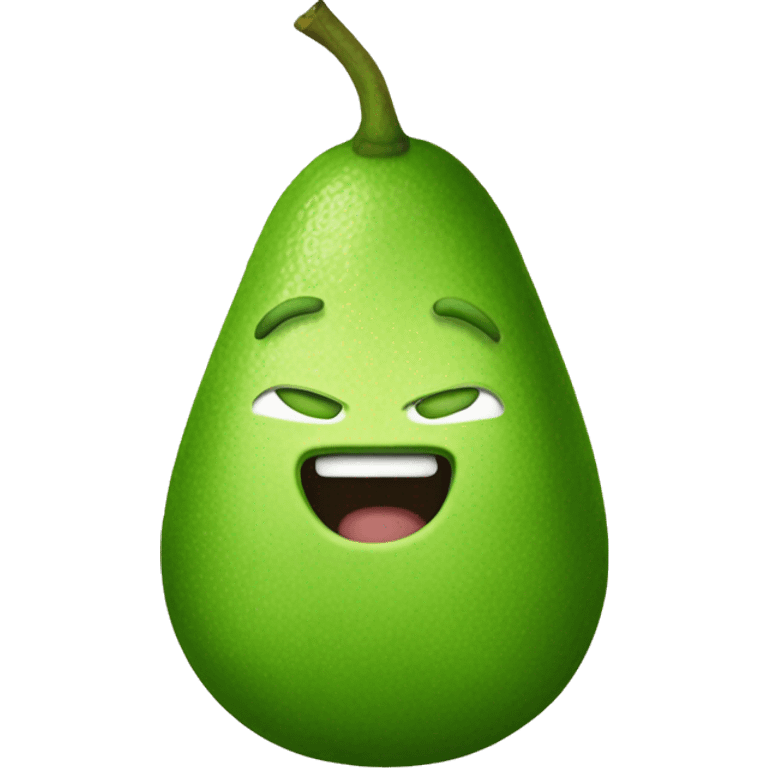 Pou lime  emoji