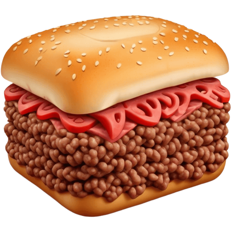 ground beef emoji