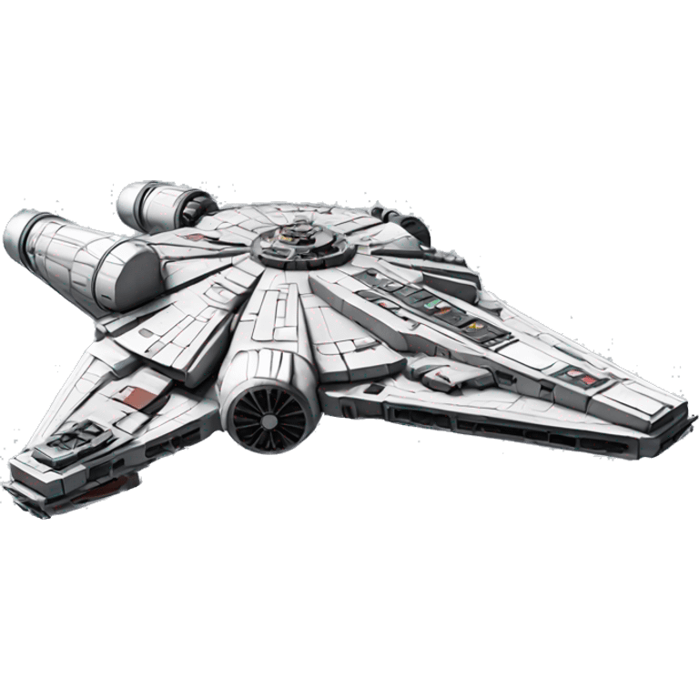 star wars Millennium Falcon emoji