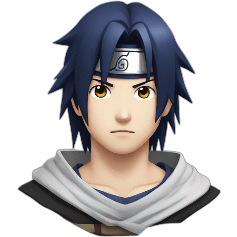 portait of sasuke uchiha emoji