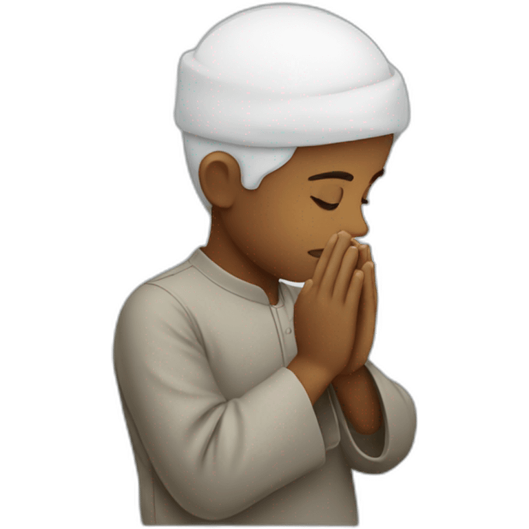 Muslim praying emoji