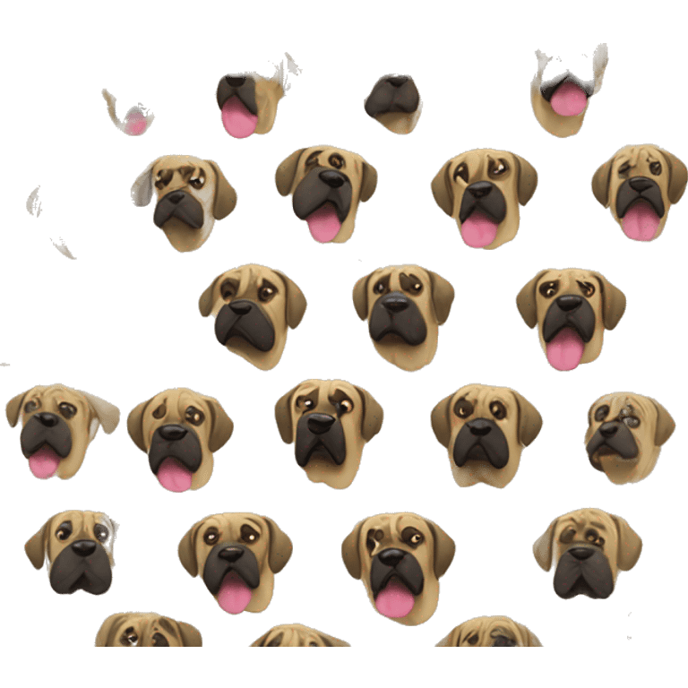 English mastiff  emoji