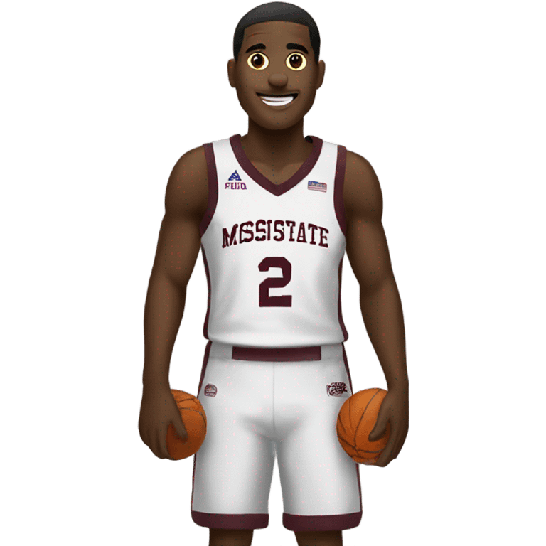 Mississippi State basketball emoji