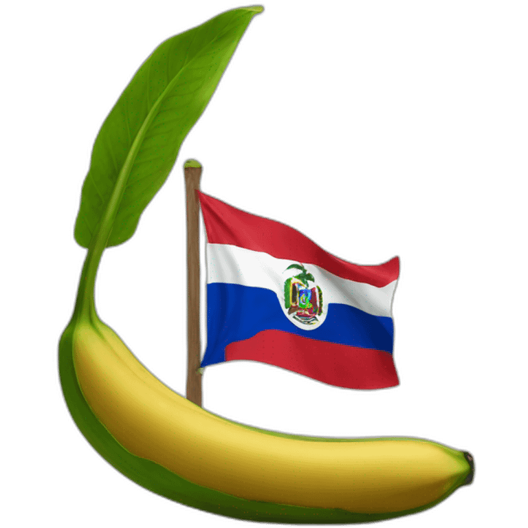 Plantain with Dominican Republic flag emoji