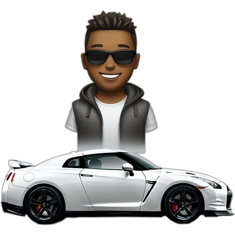 Nissan GT-R emoji