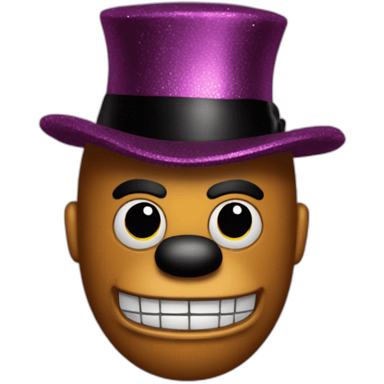 Glam rock Freddy from FNaF emoji