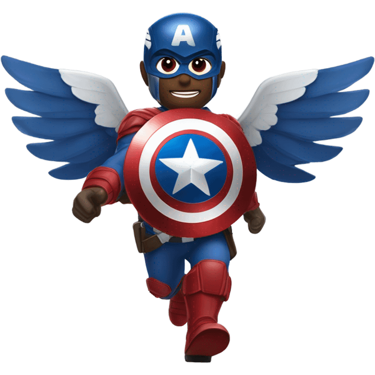 Sam Wilson Captain America emoji