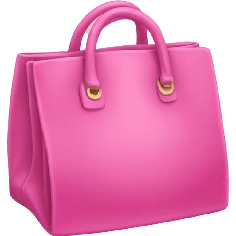 Pink bag  emoji