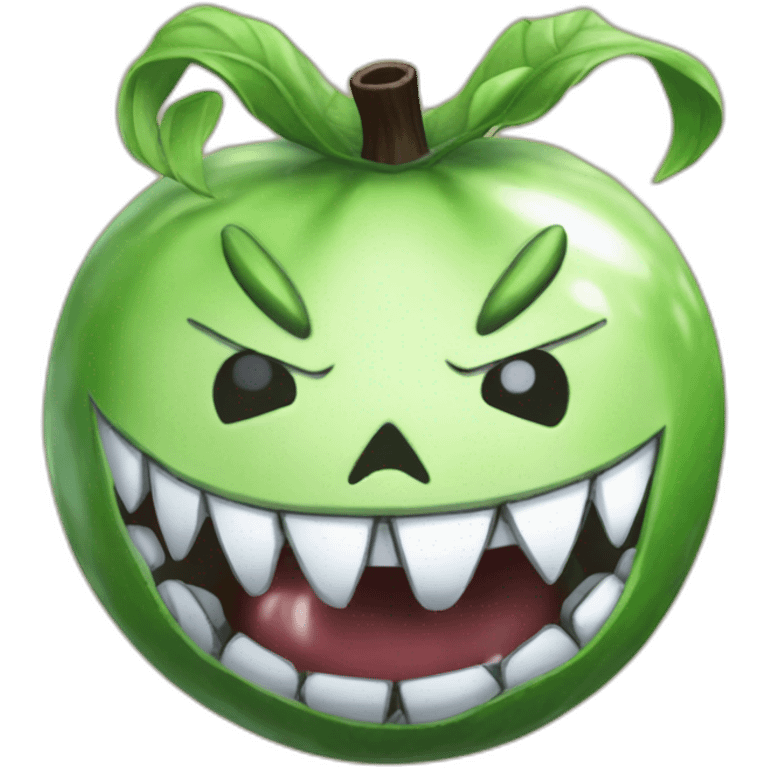 Devil fruit from One Piece (manga) emoji