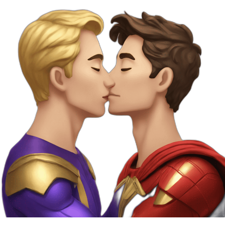 homelander kissing starlight emoji