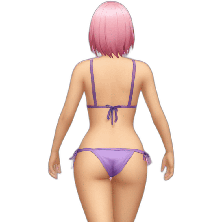 sakura haruno full body pawg micro bikini back focus emoji