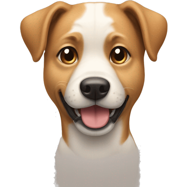 Dog jacc russel emoji