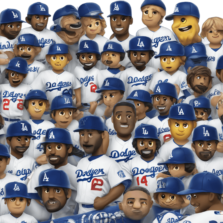 LA Dodgers  emoji