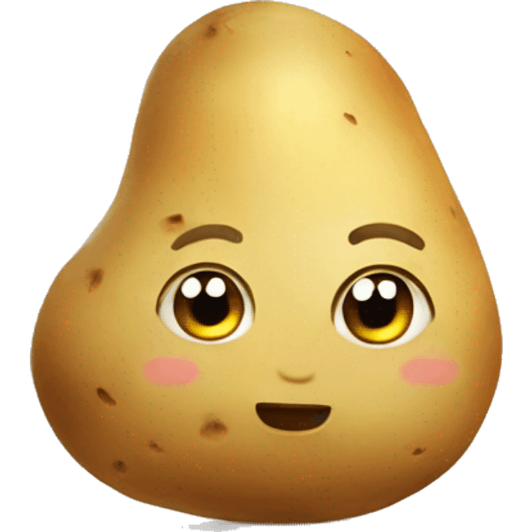 Cute potato  emoji